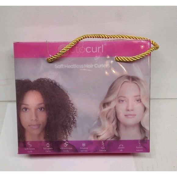 Octocurl Heatless Hair Curler Standard Length - Hair Rollers for Heatless Curls - Picture 8 of 8